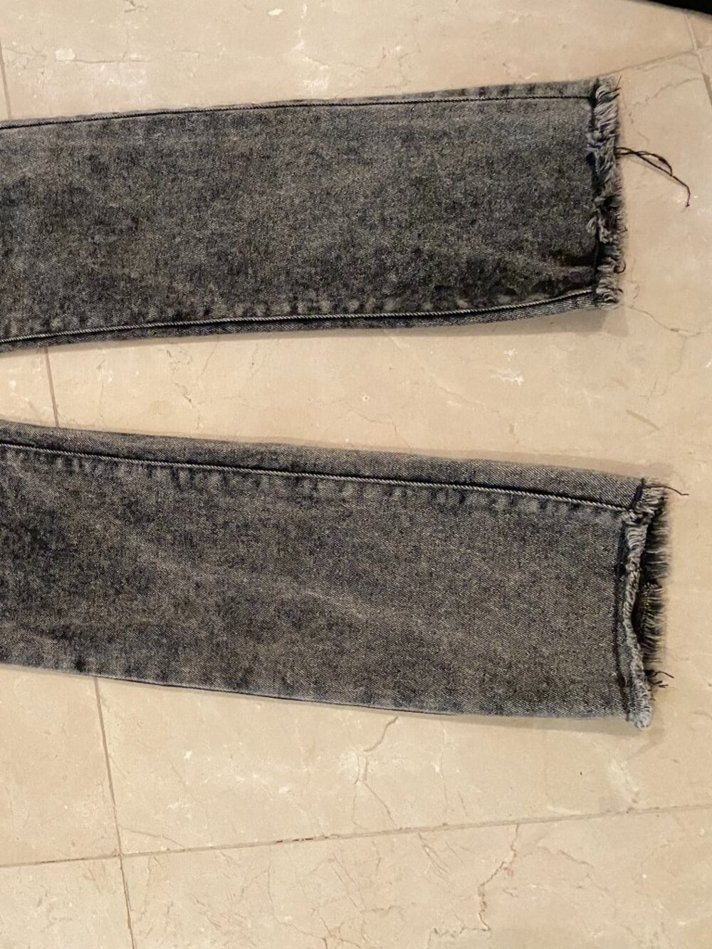 Kendall and Kyle jeans tweed denim blk/white